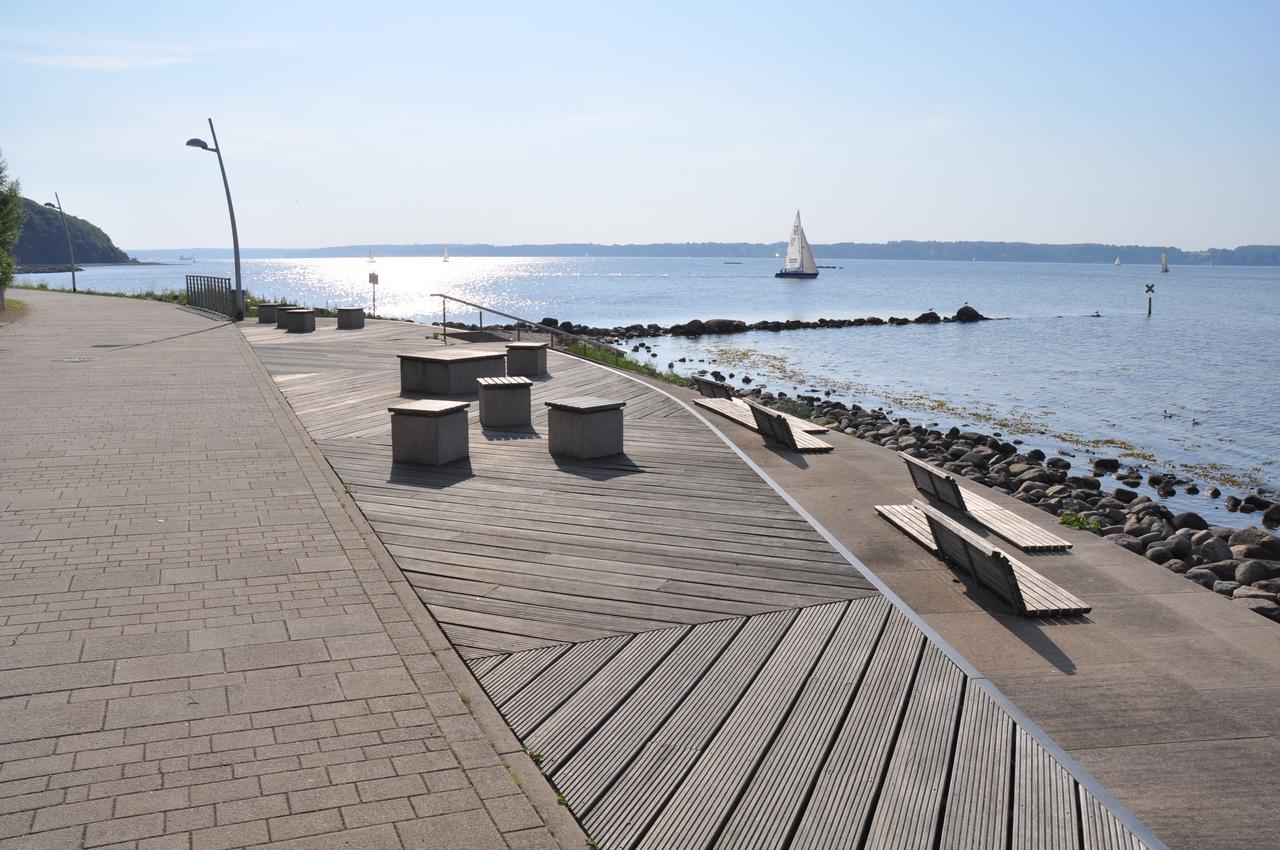 Ferienwohnung Strandkieker グリュックスブルク エクステリア 写真